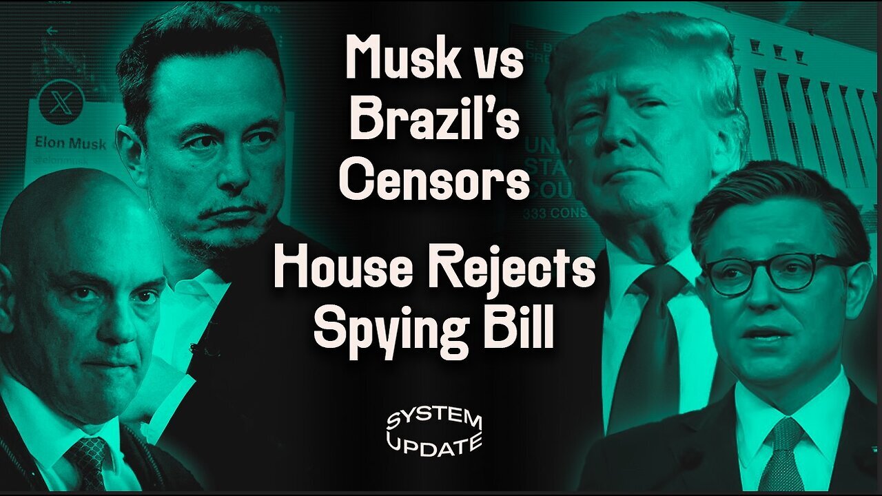 Elon Musk Goes to War ::::: 19 Republicans Defy Speaker Johnson to Kill FISA