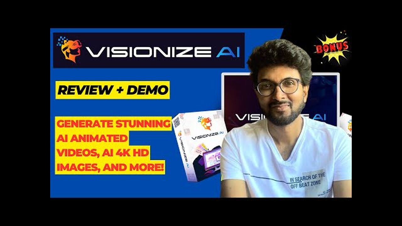 Visionize Ai Review + Demo – Generate Stunning AI animated Videos, AI 4k HD Images, and more!