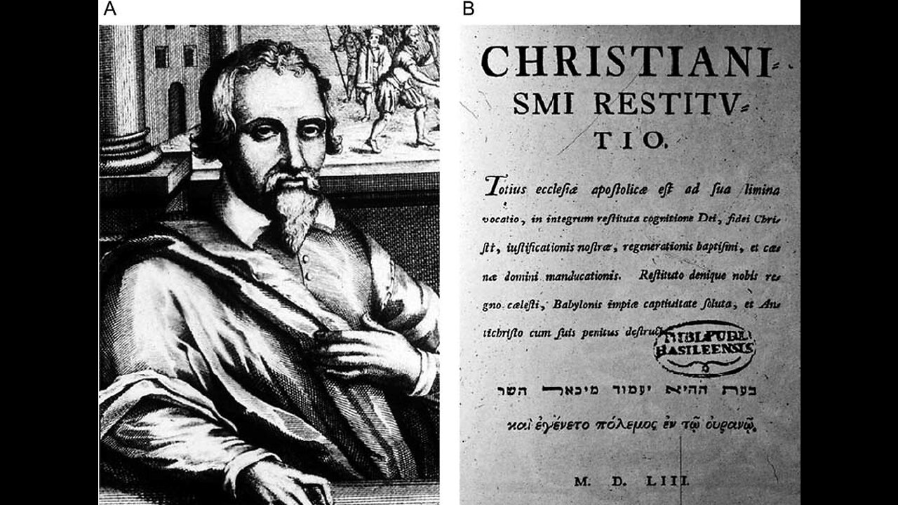 The Burning Of Michael Servetus