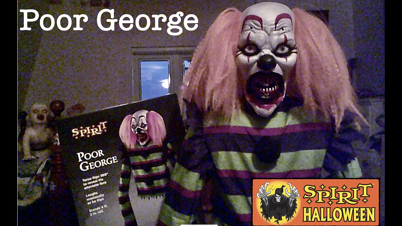 🤡Instructional setup of Spirit Halloween's 2023 Poor George animatronic!🎃