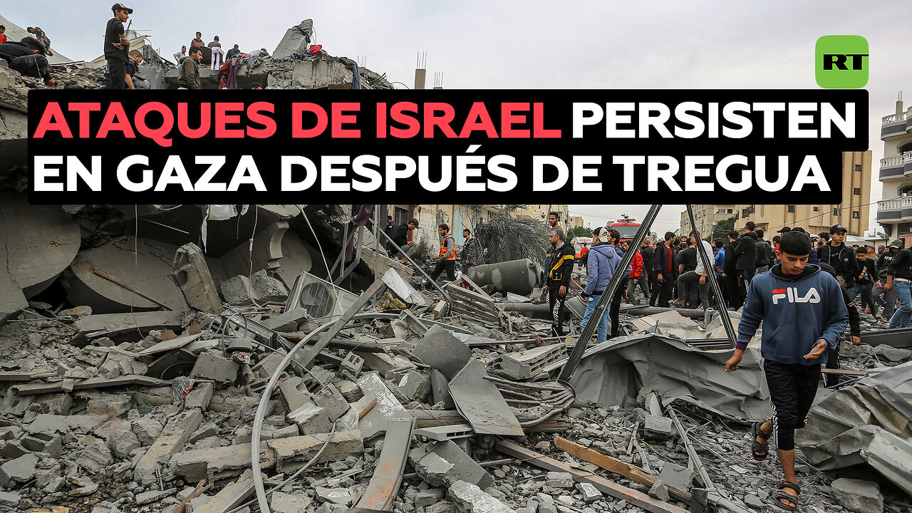 Nuevos ataques de Israel contra la Franja de Gaza antes de empezar la tregua con Hamás