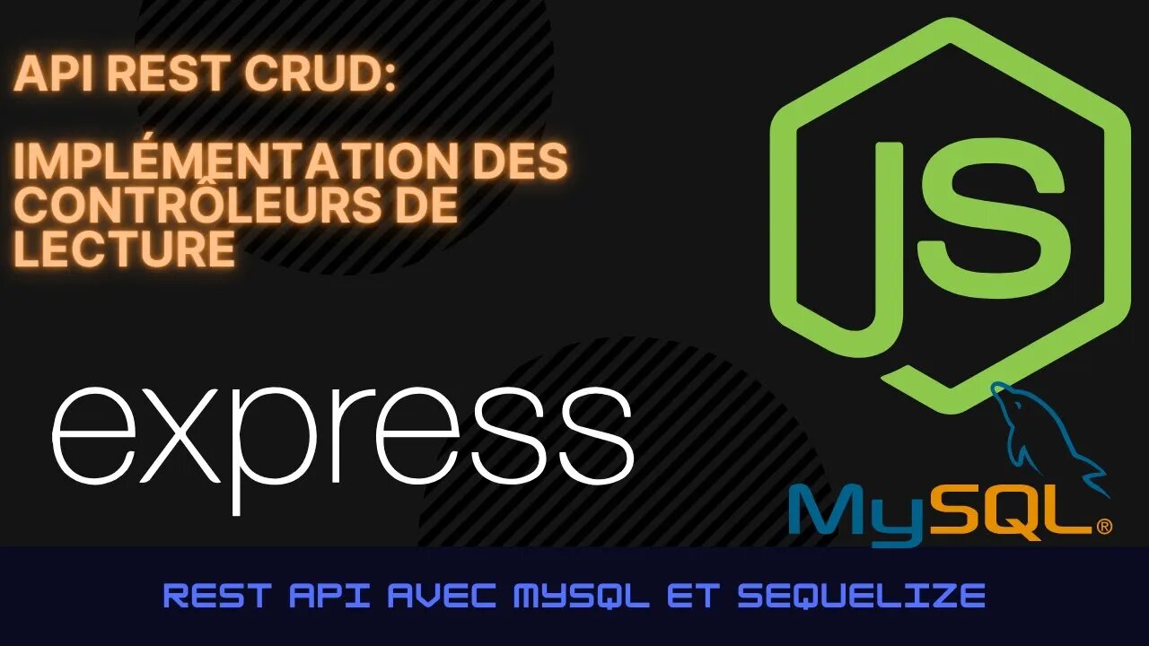 API REST CRUD: Implémentation des contrôleurs de lecture (READ) Partie 5/6