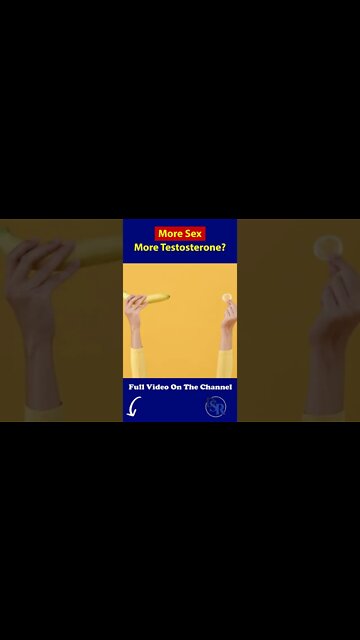 𝗠𝗼𝗿𝗲 𝗦𝗲𝘅 = 𝗛𝗶𝗴𝗵𝗲𝗿 𝗧𝗲𝘀𝘁𝗼𝘀𝘁𝗲𝗿𝗼𝗻𝗲?