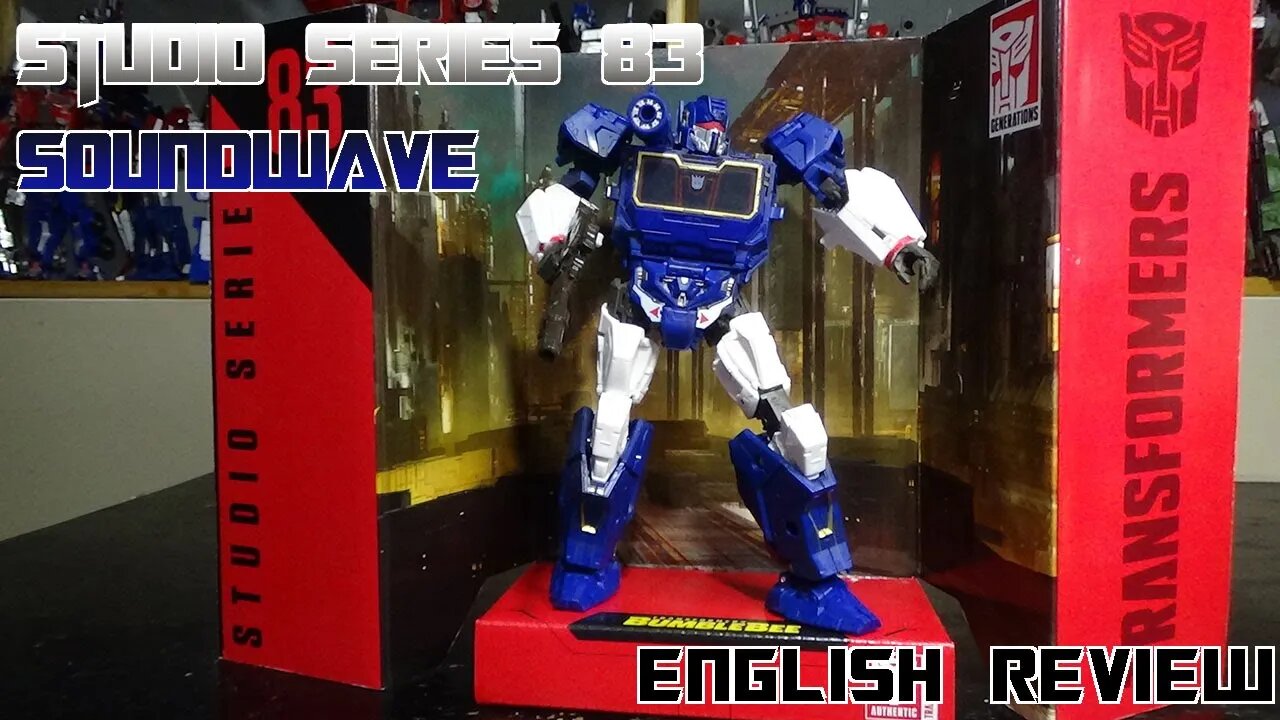 Video Review for Studio Series 83 - Soundwave
