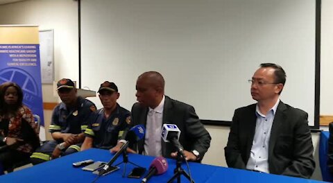 UPDATE 1: Mayor Mashaba calls for reinforcements to deal with Joburg Fire (AyN)