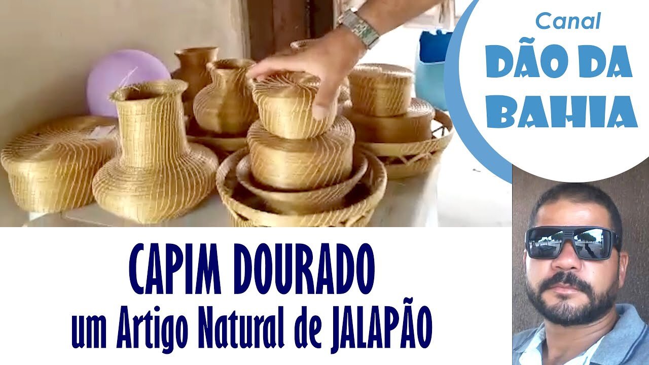 CAPIM DOURADO um Artigo Natural de JALAPÃO.