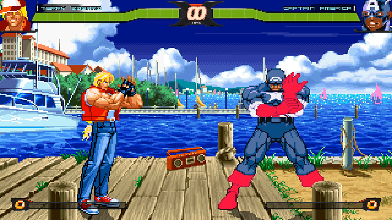 MUGEN - Terry Bogard vs. Captain America - Download