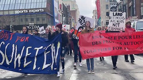 March in support of WetSuWeTen