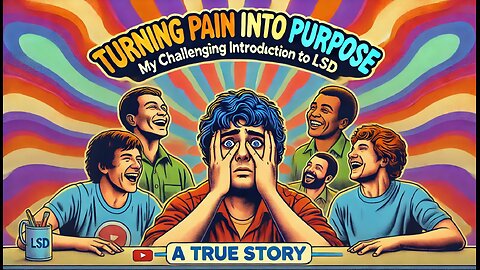 Turning Pain into Purpose: My Challenging Introduction to LSD