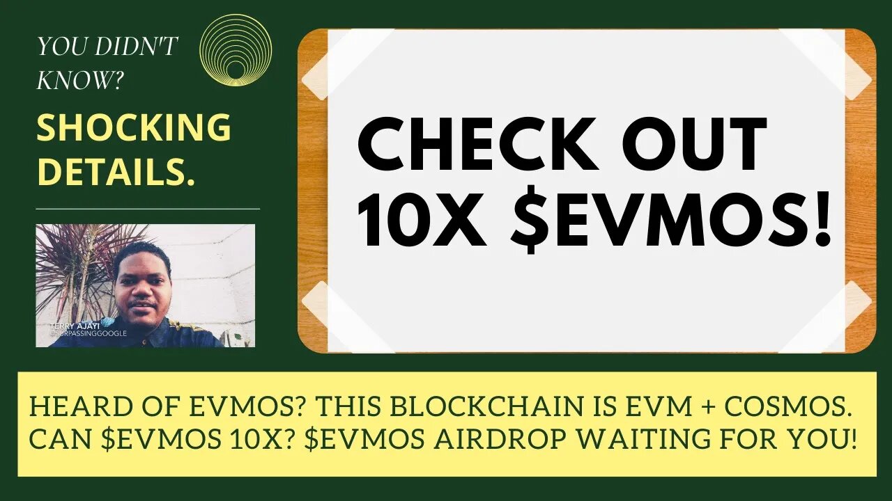 Heard Of Evmos? This Blockchain Is EVM + Cosmos. Can $evmos 10X? $EVMOS Airdrop Waiting For You Now!