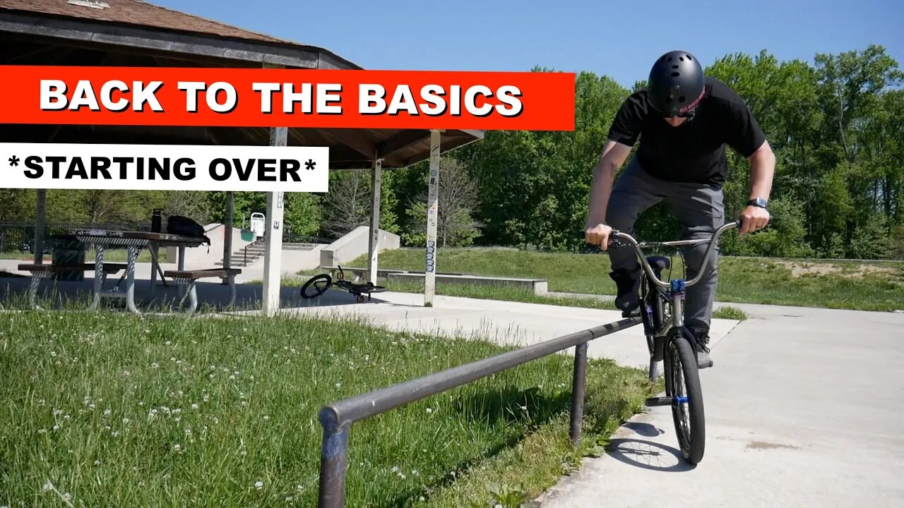 I’m Re-Learning Beginner BMX Tricks!