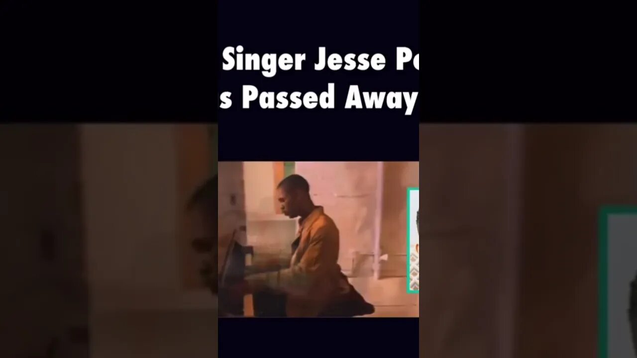 Rest in Peace Jesse Powell (R&B Singer) 🙏