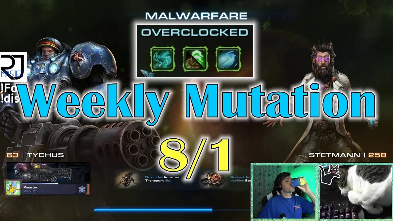 Overclocked - Starcraft 2 CO-OP Weekly Mutation w/o 8/1/22