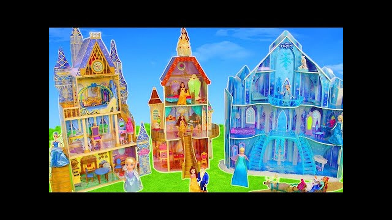 Wooden Princess Dollhouses for Kids!!!