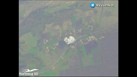 Russian Strike Destroys Ukranainan Stronghold