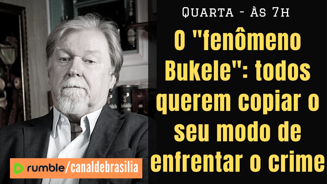 Bukele: ninguém aguenta a impunidade!