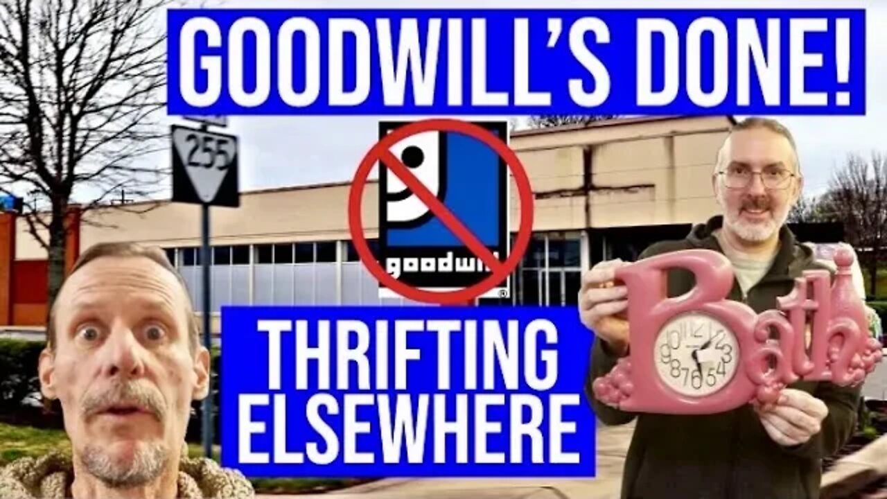 GOODBYE, GOODWILL! | THRIFT SHOP WITH ME | BARGAIN ANTIQUES, VINTAGE