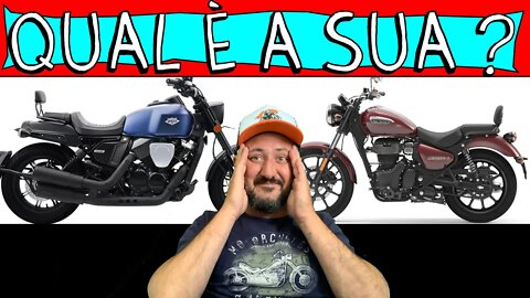 A Keeway K light 250 é melhor que a ROYAL ENFIELD METEOR 350? QUAL É A SUA?