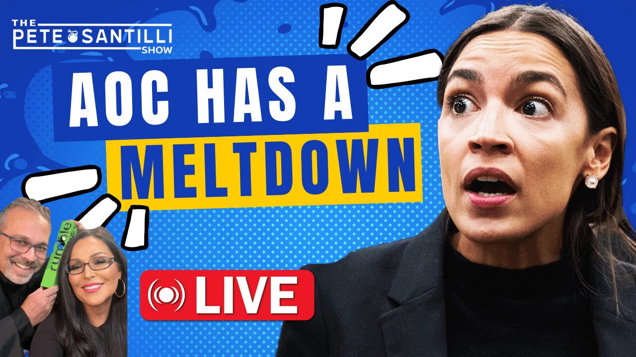 AOC HAS A MELTDOWN! Embarrassed By Key Biden Impeachment Witness [The Pete Santilli Show #3991 9AM]