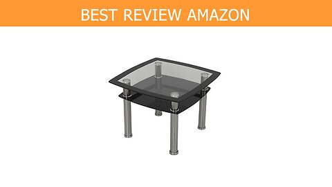 AVF Black Glass Chrome Table Review