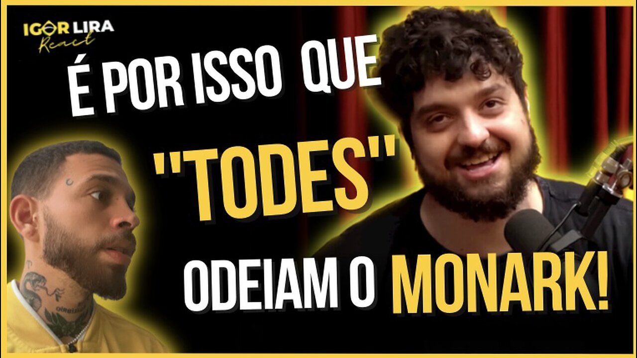 IGOR LIRA REAGE #1: MONARK BATENDO NO SISTEMA - REACT