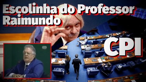 CPI ao vivo atual é para os fracos. Relembre a CPI do mensalão (Escolinha do Professor Raimundo) 🤣️