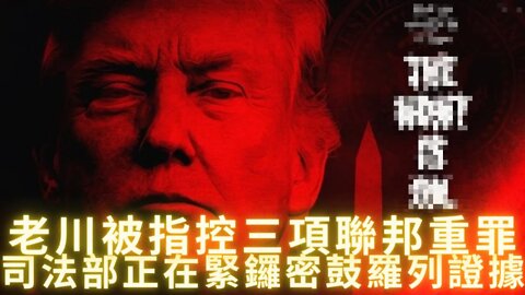 三項聯邦种罪，陰言某集團緊鑼密鼓羅列證據