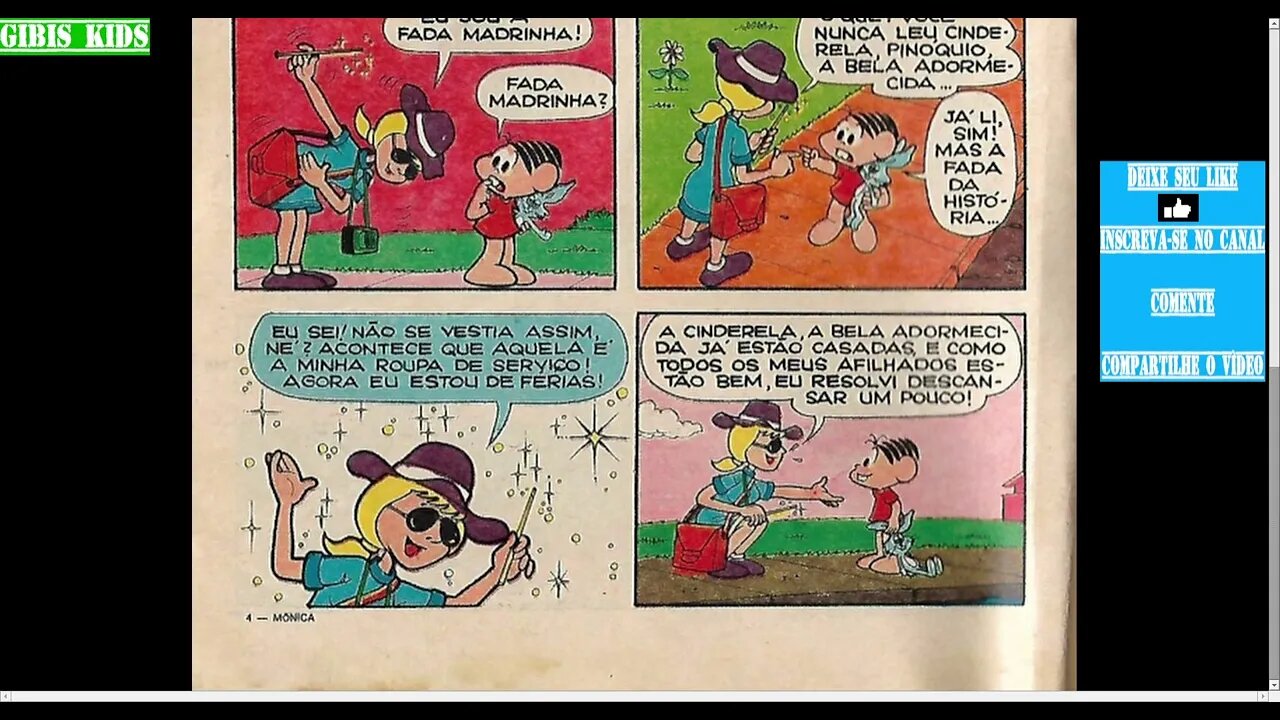 Mônica: Entre As Bruxas E As Fadas E Lá No Fundo Azul