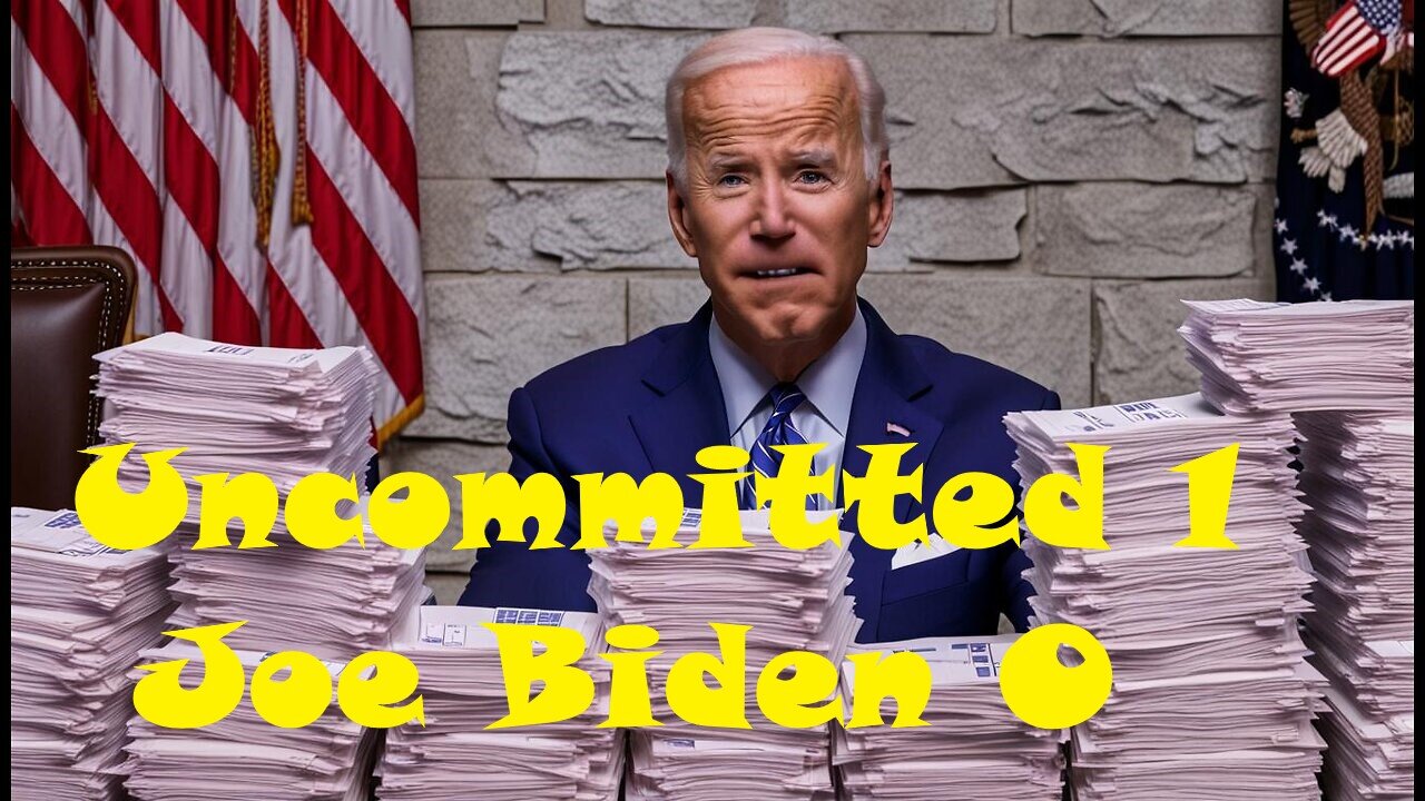 Uncommitted 1, Joe Biden 0