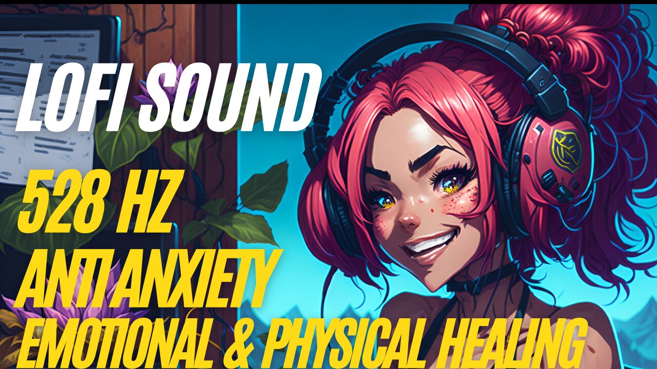 LOFI SOUND work, study, relax + 528 Hz Emotional & Physical Healing, Anti Anxiety