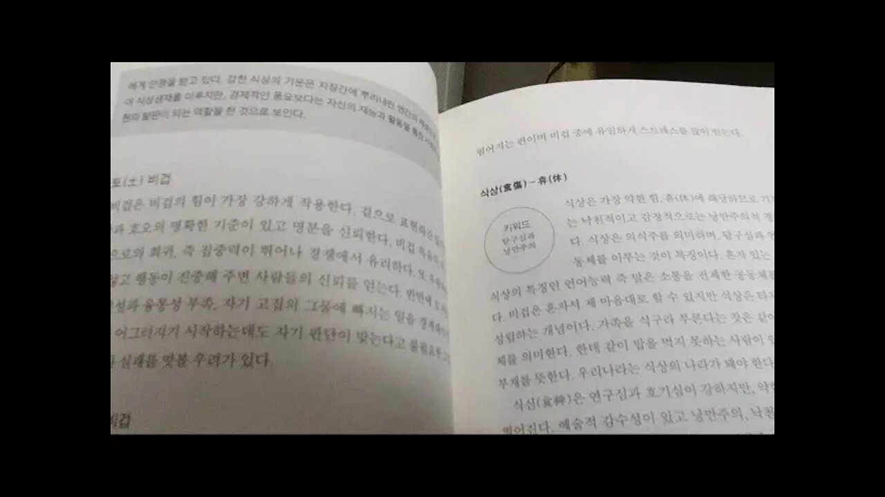 강헌, 심화편, 명리, 좌파명리, 운명, 조율, 십신, 음양오행, 비견, 겁재, 식신, 상관, 식상, 휴식, 탐구심, 낭만주의, 의식주, 탐구심, 언어, 갑을, 병정, 무기경신임계