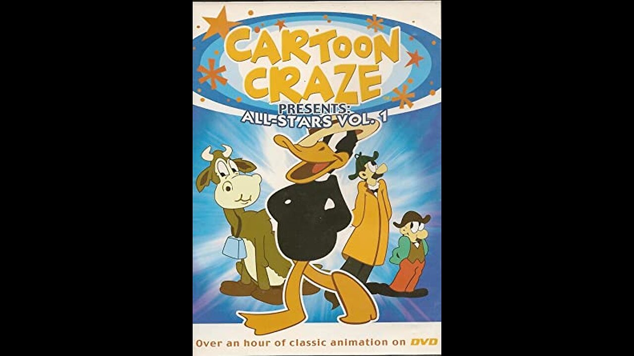 Cartoon Craze Presents ~ DVD ~ All-Stars Vol. 1 (Public Domain DVD)