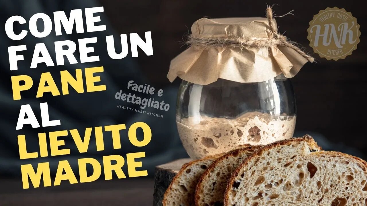 Come fare il pane al lievito madre, Facile e senza impastare