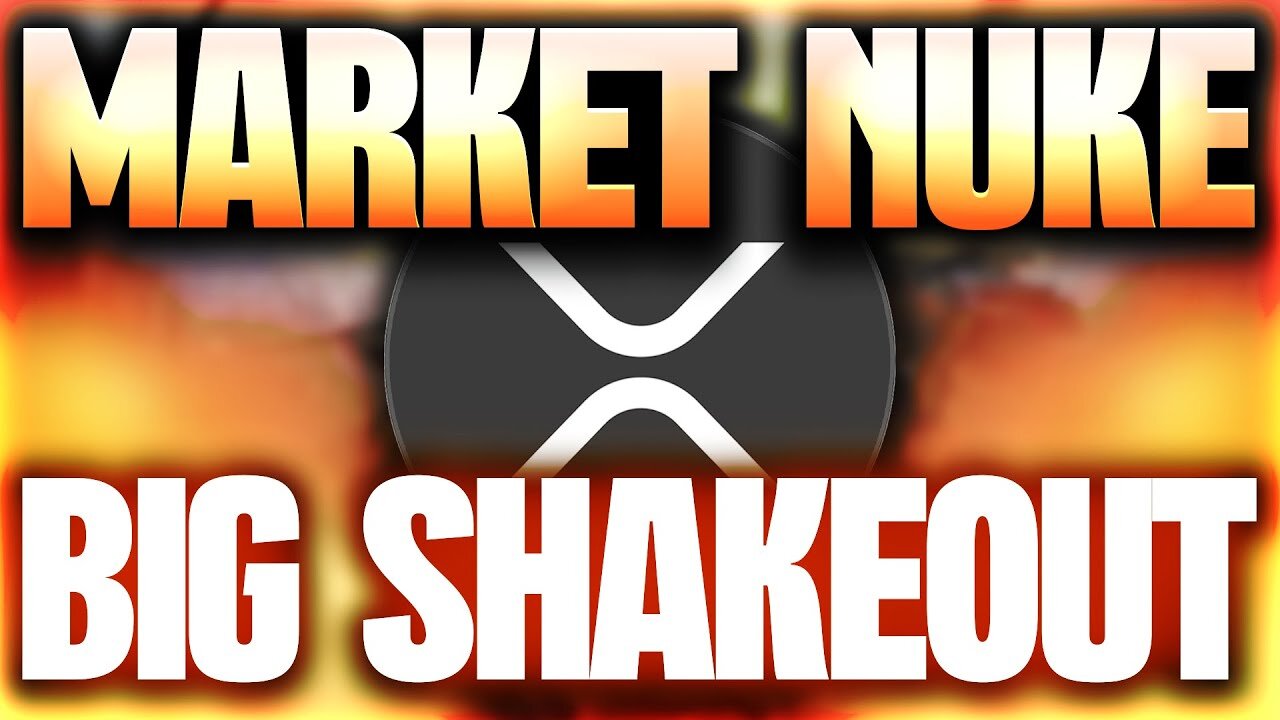 RIPPLE XRP | MARKET WIDE NUKE | MASSIVE SHAKEOUT, MAJOR FUD & MORE