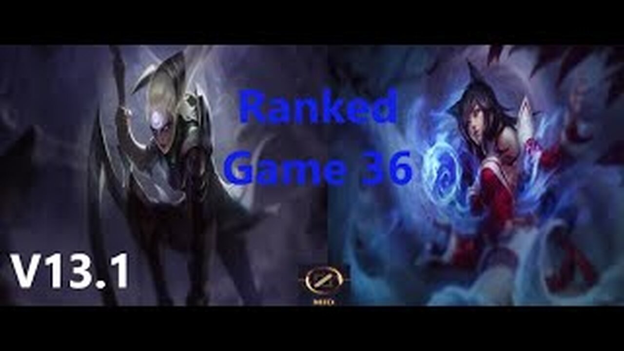 Ranked Game 36 Diana Vs Ahri Mid League Of Legends V13.1