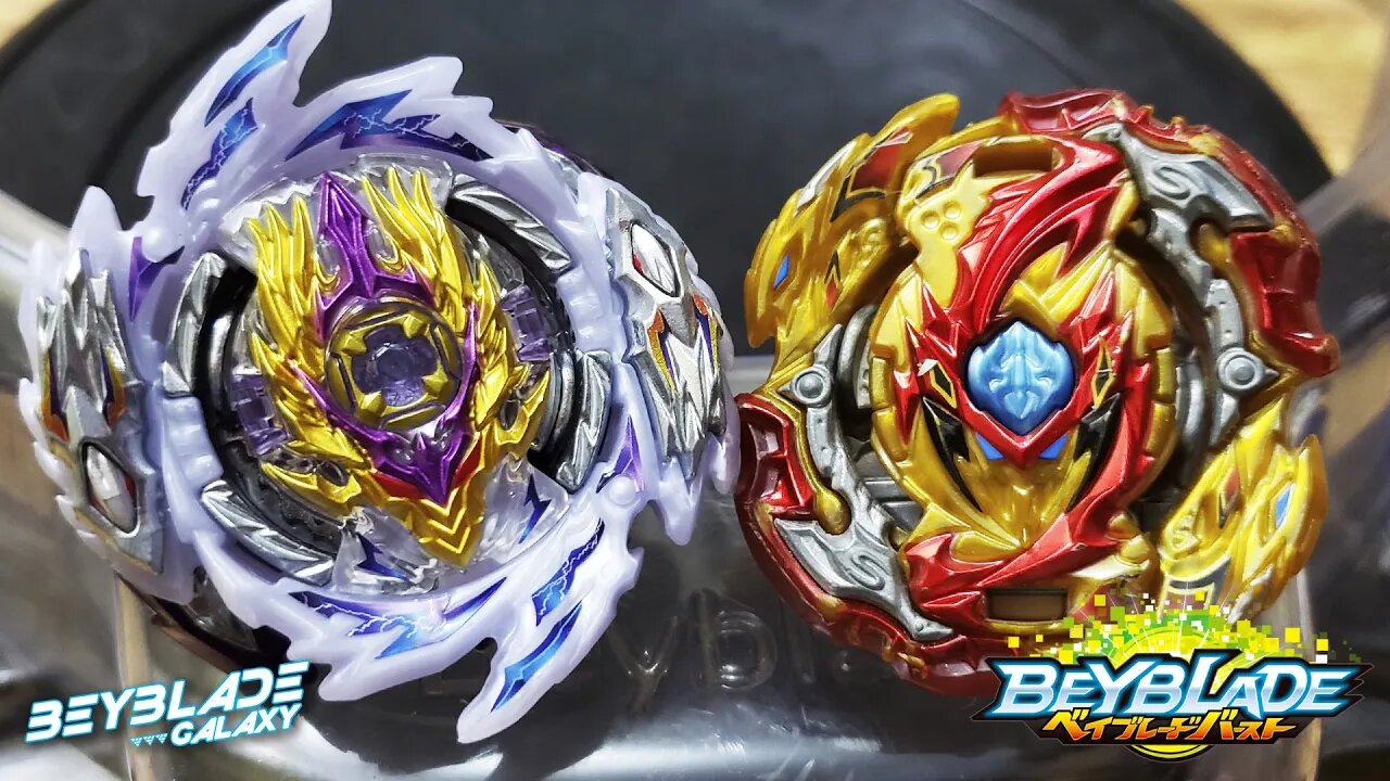 RAGE LONGINUS .Ds' 3A vs LORD SPRIGGAN .Bl.Dm' - Beyblade Burst ベイブレードバースト