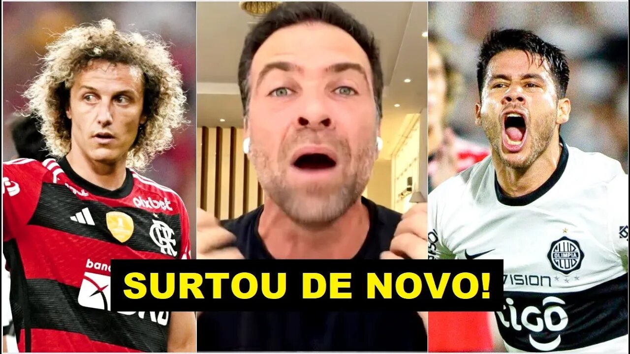 DESABAFO FORTÍSSIMO! "EU VIREI CHACOTA! O Olimpia ME ALOPROU, e o Flamengo..." Pilhado DÁ NO MEIO!