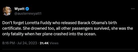 “Started With Hilary Clinton” - MSNBC Reveals Trump Didn’t Start Obama Birther Story 9-12-23 Valueta