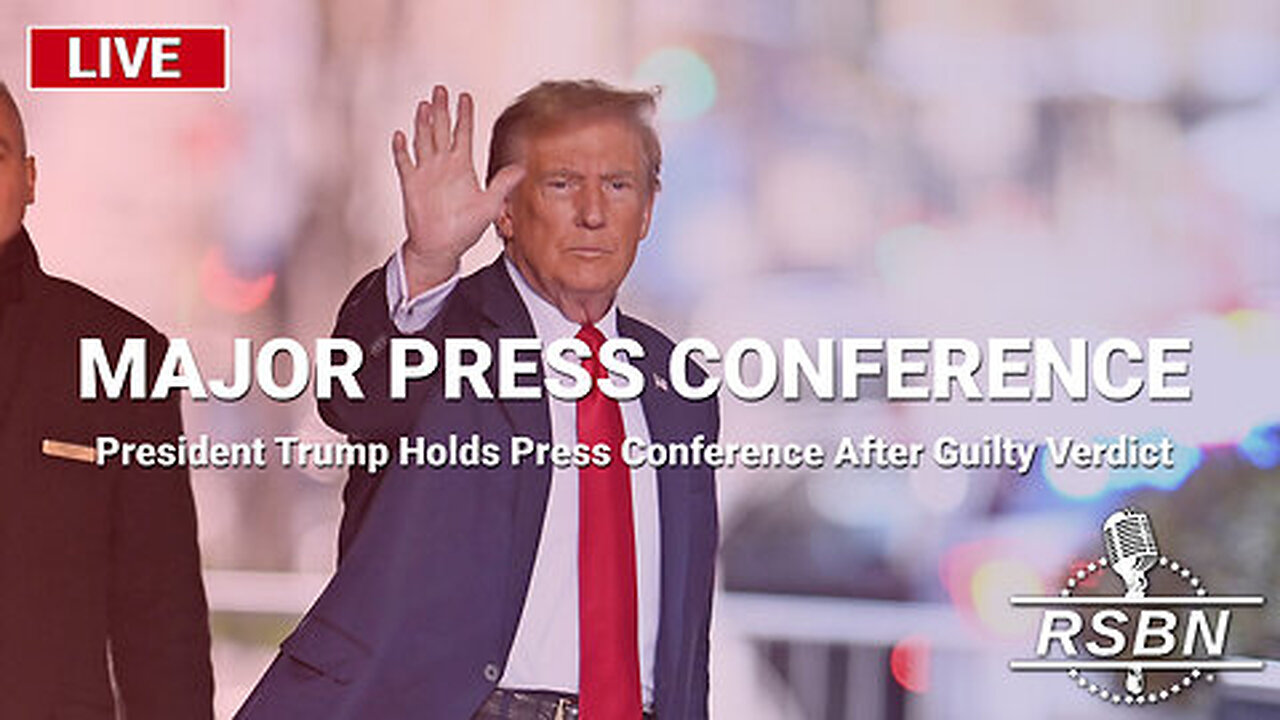 LIVE: TRUMP Hosts URGENT Press Conference After Guilty Verdict - 5/31/24 | Eric Trump, General Flynn, Kash, Roger Stone & Trump's Inner Circle Heads to Detroit ReAwaken (June 7-8) 8 TIX Remain + Text 918-851-0102 for Tix