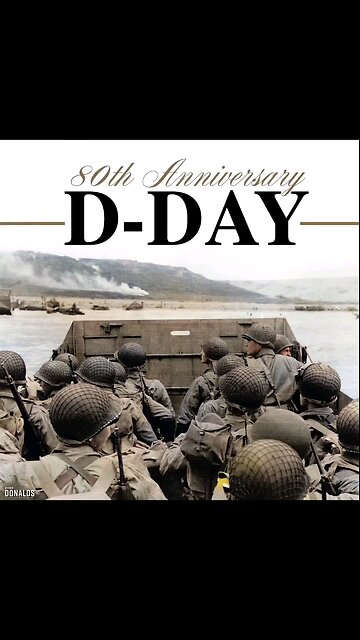 80 yrs since D Day God bless America and God bless our Troops🇺🇲🇺🇲🇺🇲🇺🇲