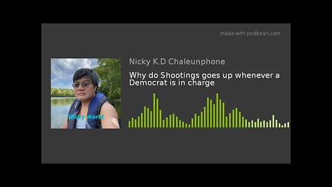 Why do Shootings goes up whenever a Democrat is in charge