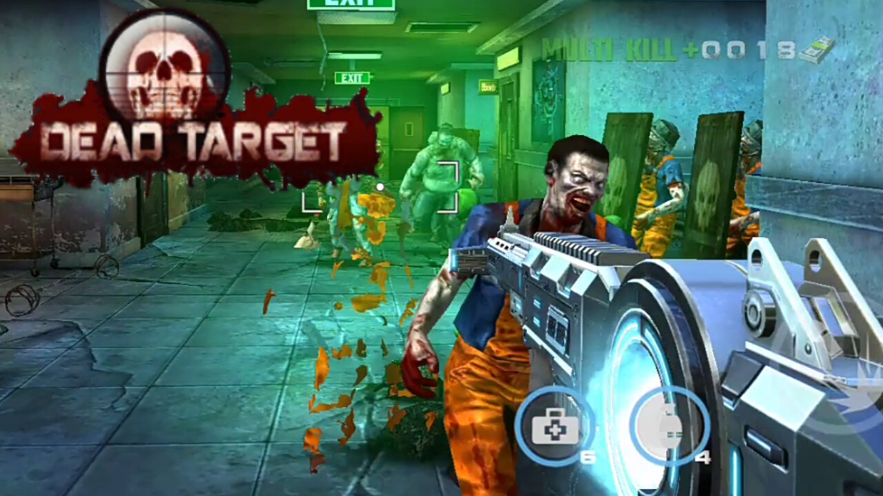 Dead Target | Cleaning up zombie-infested hospital area