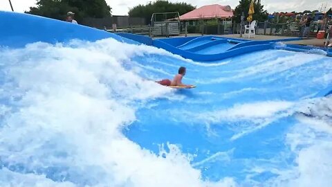 Flowrider Jack F. at Soak City, Kings Island (2022)