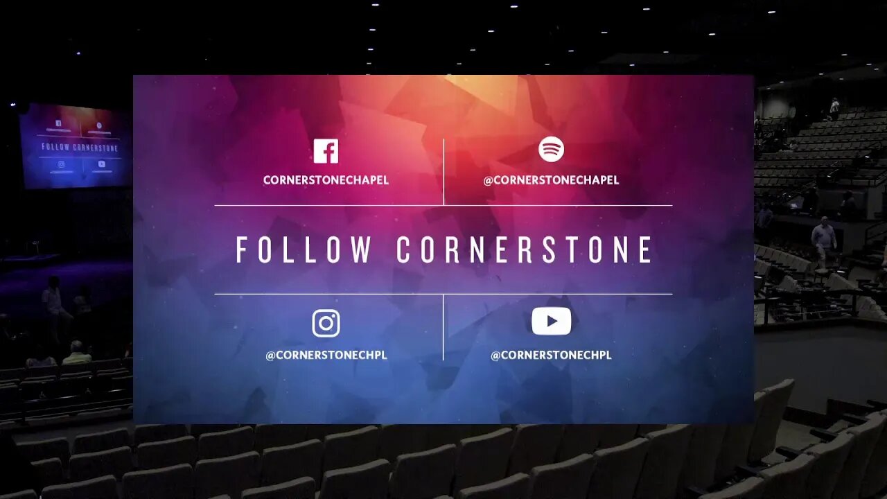 Cornerstone Chapel Leesburg,VA | 11:45 AM Service