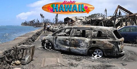 Lahaina, Hawaï totalement détruit