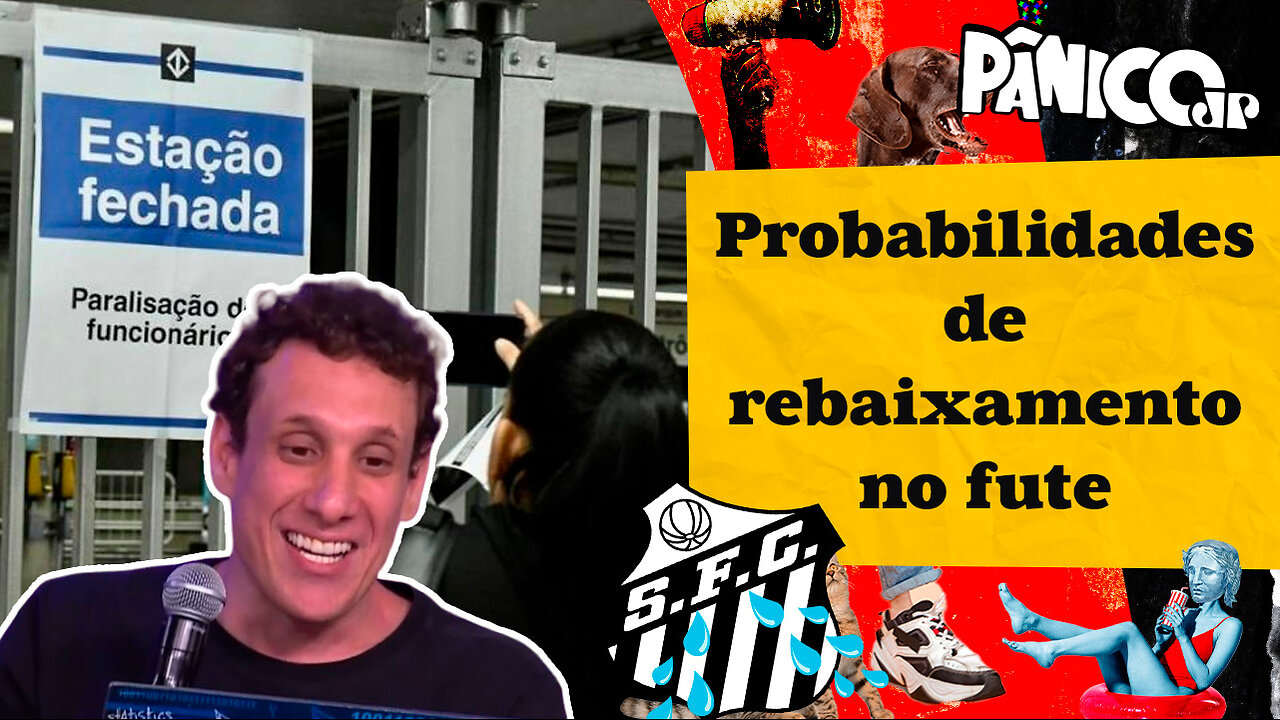 GREVE EM SP DA CPTM, METRÔ E SABESP = CAOS; SAMY DANA TÁ DESANIMADO