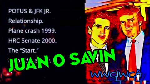 Juan O Savin vs JFK Jr > Trump is KING.