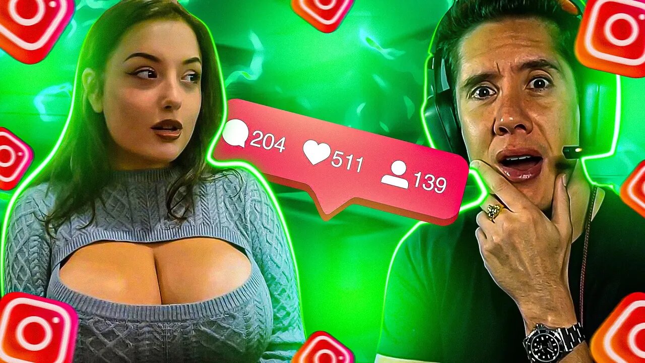 "ELA SEGUE VÁRIOS CARAS NO INSTA E NÃO DEIXA ELE SEGUIR NINGUÉM"