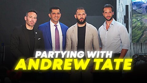 Andrew Tate's BILLIONAIRE Party In Romanian Mansion