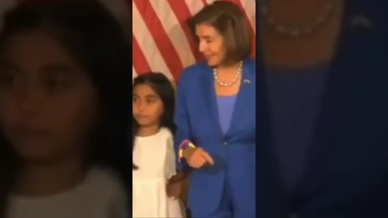 Nancy Pelosi Appears to Shove the Young Daughter of GOP Congresswoman Mayra Flores